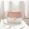 Guangzhou Women's Small Bag Summer New Product Trend Single Shoulder Oblique Span Contrasting Color Personalized Small Square Bag