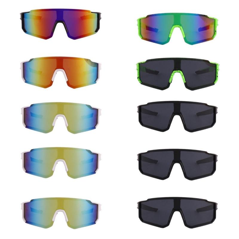 10pcs Cycling Sunglasses Mtb UV Protect Glasses Outdoor MTB Bike Shades Sports Fishing Glasse Goggles Bike Accessories