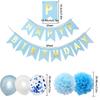 Birthday Party Prop Set Balloon Paper Flower Ball Kit Birthday Party Wall Hanging Decor