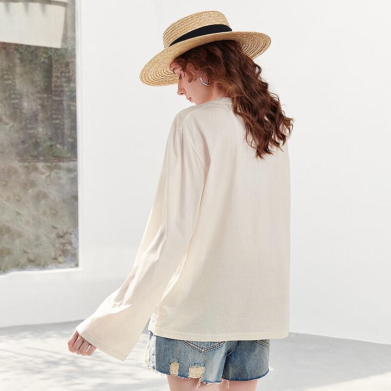 Chuyu Women's Lightweight Floral Print Long Sleeve T-Shirt