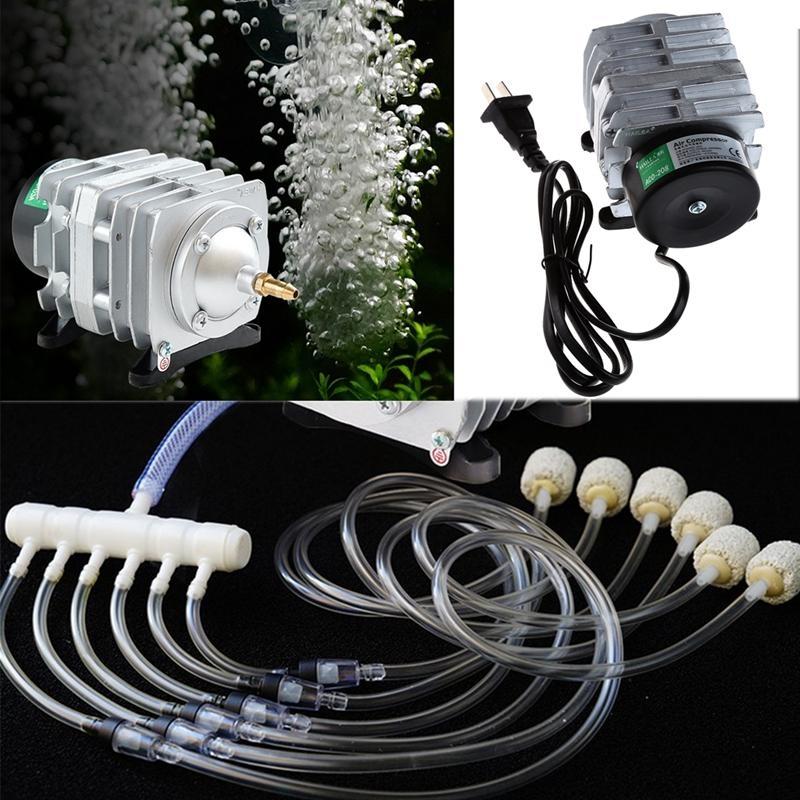 Commercial Air Mini Size with 6 Outlets Splitter Plastic Lever 25W 40 L/min Top Sale
