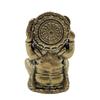 Mini Vintage Brass Ganesha Statue Pocket India Thailand Elephant God Figure Sculpture Home Office Desk Decorative Ornament Gift