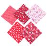 5Pcs 50cmx50cm Mixed Color Floral Print DIY Patchwork Sewing Quilting Cloth