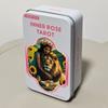 Baraja de Tarot Rosa Interior - Set de Adivinación de 78 Cartas con Guía de Instrucciones 11*6.2cm en Caja Decorativa de Lata