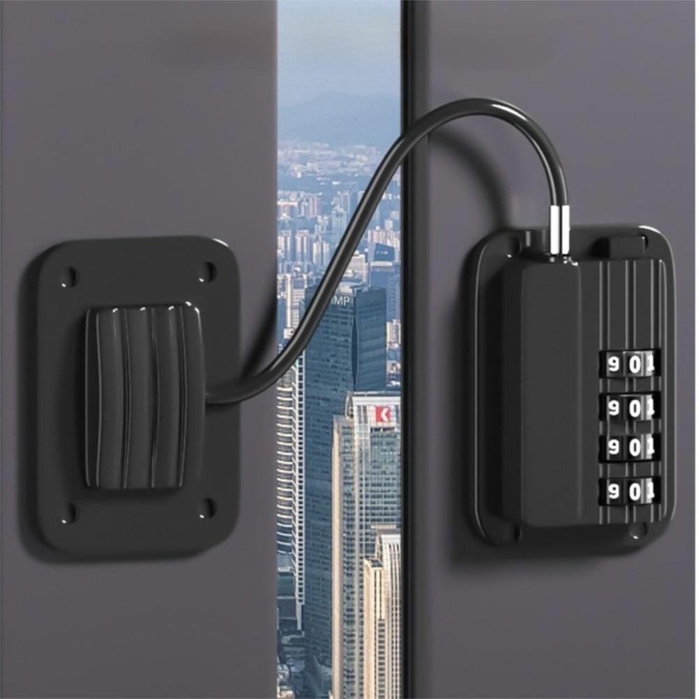 Klemmschutz Hand Kühlschranktür Zahlenschloss Verstellbares Schrankschloss Babysicherheitsschloss