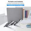 Notebook Stand MultiPosition Foldable Bracket 1117in Laptop Cooling Support Base Lift Riser(Black )