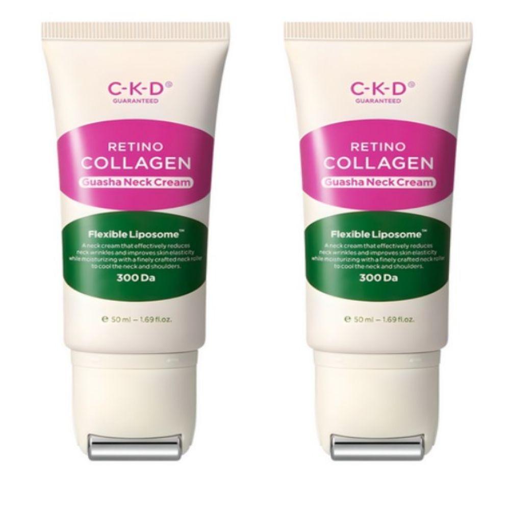 CKD Retino Collagen Small Molecule 300 Gua Sha Neck Wrinkle Cream Firming & Anti-Aging 50ml