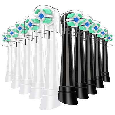 10 Replacement Brush Heads for Braun iO Compatible with iO Braun Electric Sizes 10 Oral-B Oral-B Toothbrushes, 2, 3, 4, 5, 6, 7, 8, 9,