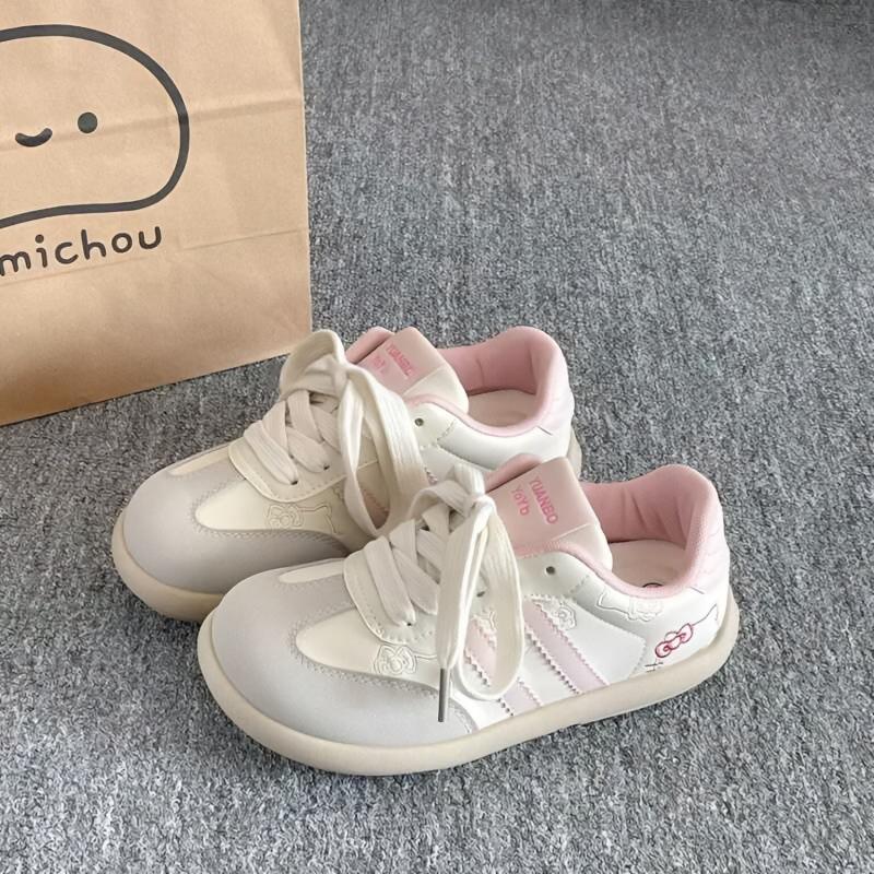 Повседневные кеды 22 новые нишевые туфли Студенческая платформа Немецкие тренировочные туфли 35