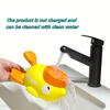 Duck Design Manual Press Cat Feeder Toy, Battery-Free Interactive Pet Treat Dispenser for Cats Dogs