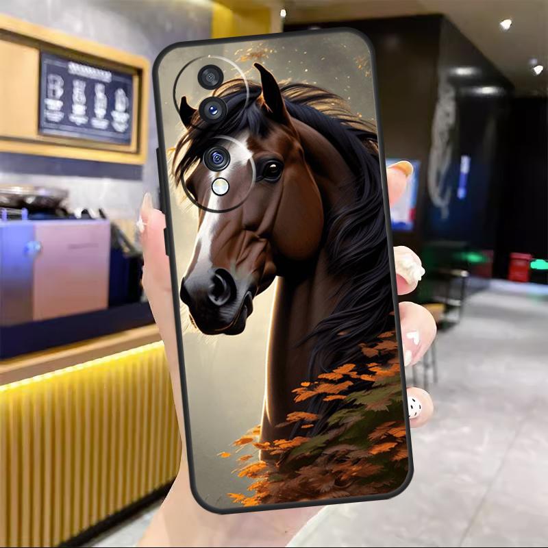 

Animal Majestic Painting Horse For Honor Magic 8 7 6 Pro Case For Honor 200 400 50 70 90 Lite X8c X8b X9a X9b X9c X9d Win RT Honor X9c