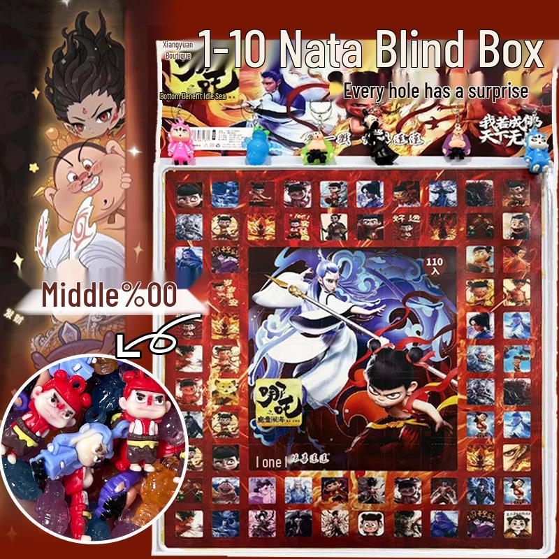 Nezha: Rebirth Series Blind Box Figurine - Desktop Ornament and Anime Gift