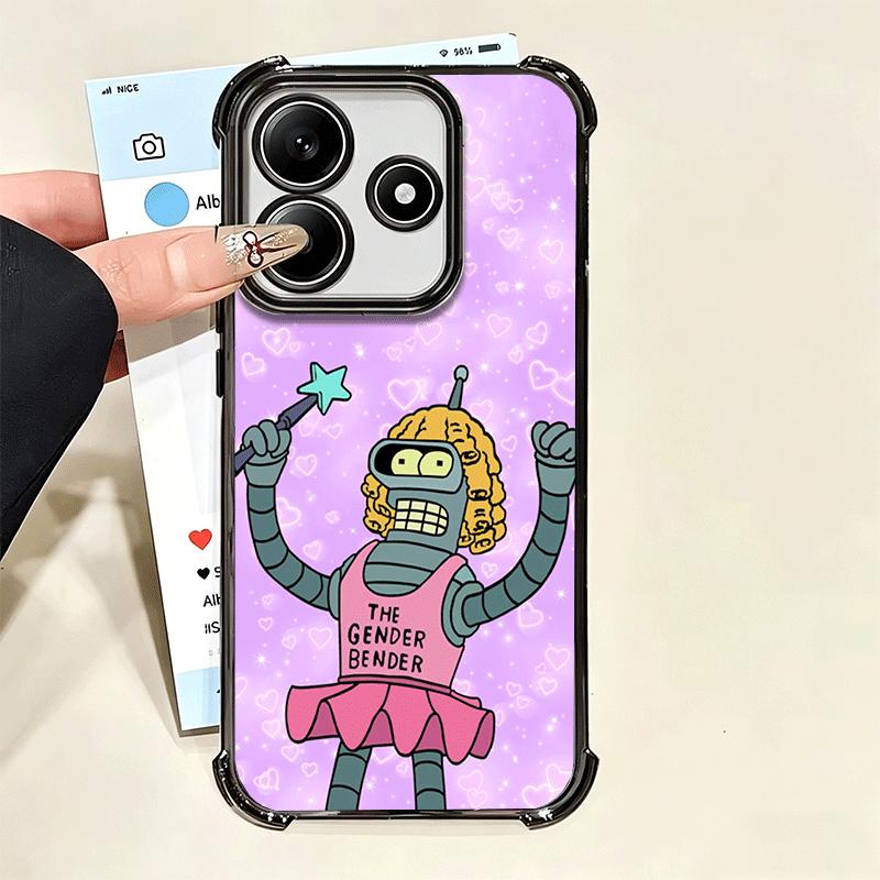 Cartoon Funny F-Futuramas Soft Phone Case For Xiaomi Poco X7 X8 Pro Max X6 X5 X3 F8 Ultra F7 M8 M7 M5S Redmi 15C 15A 15 14C 13C
