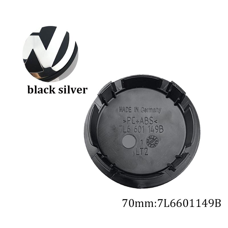 Per VOLKSWAGEN VW 4pz Tappi coprimozzo Volkswagen 56mm 65mm 70mm 76mm Coprimozzo per VW Golf 4 5 6 7 Mk4 MK5 Passat B8 B7 B5 acces