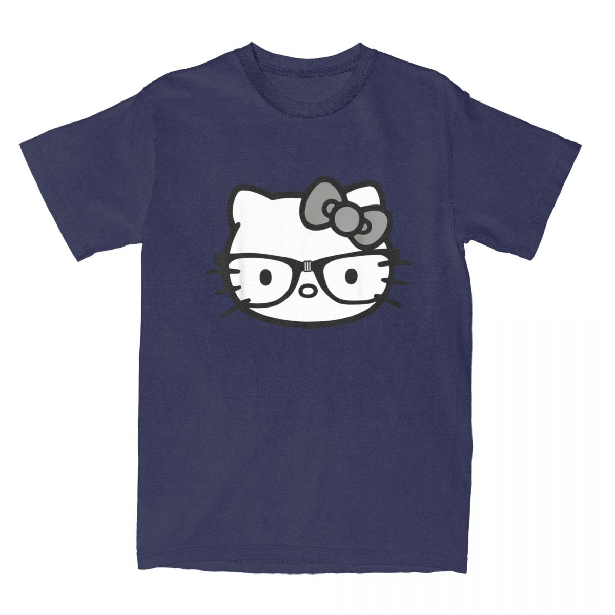 

Футболка Hello Kitty для мужчин и женщин, мерч, юмористическая футболка, футболки 100% хлопок, идея для подарка, топы 4XL