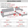 Sofabezug aus samtigem Plüsch, Stretch, All-Inclusive-Sofabezüge für Wohnzimmer, Funda, L-Form, Katzenkratzschutz, Sessel, Couch-Schonbezug