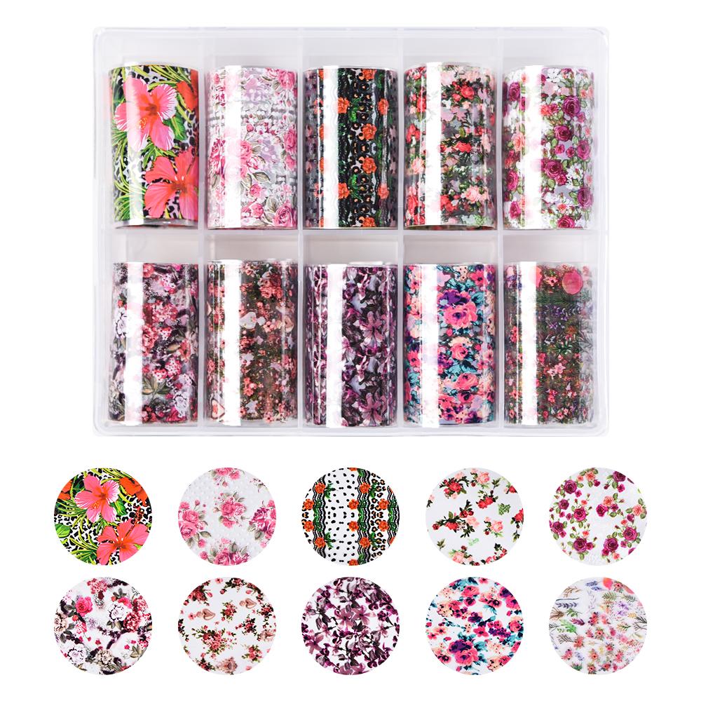 

KADS, 10 рулонов/коробка, переводные наклейки для дизайна ногтей, леопардовые бабочки, узоры, 28 комплектов, украшения из фольги для дизайна ногтей, наклейки для дизайна ногтей 24