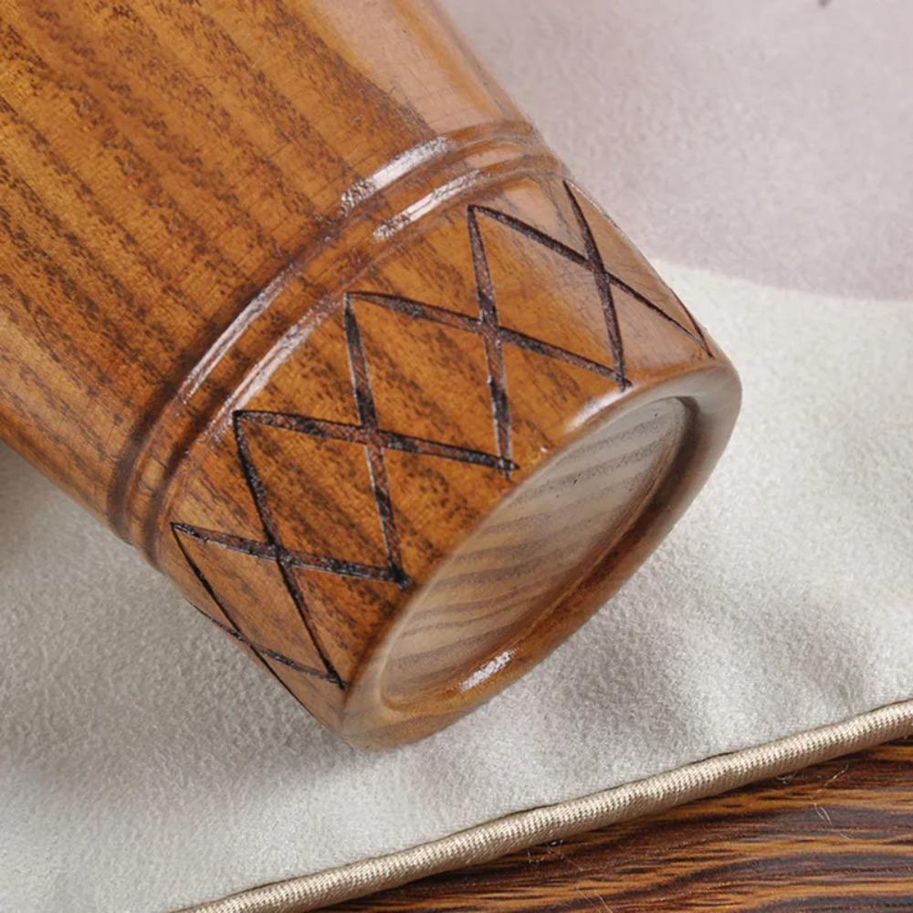 Anti Fall Tea Cups Handmade Coffee Cups Water Cup Japanese Style Wooden Mugs  Milk