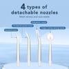 Portable Water Floss USB Rechargeable Oral Irrigator 300ML Electric Tooth Cleaning Device 3 Modes Waterproof Irrigator 4 Nozzles