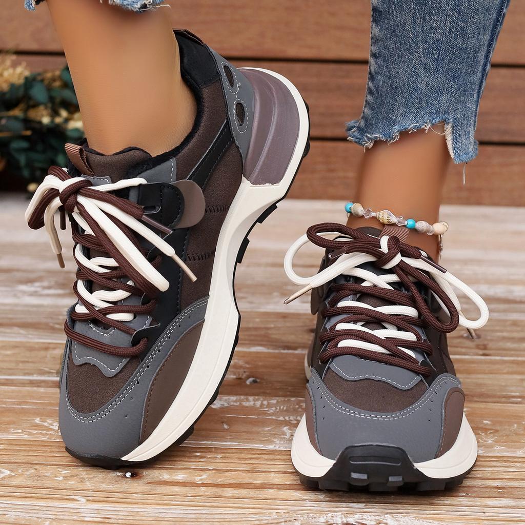 Fashion 2024 Summer Women Shoes Lace Up Comfortable Running Comfort Sneakers Outdoor Shoes New Anti-slip Running Shoes Zapatos De Mujer