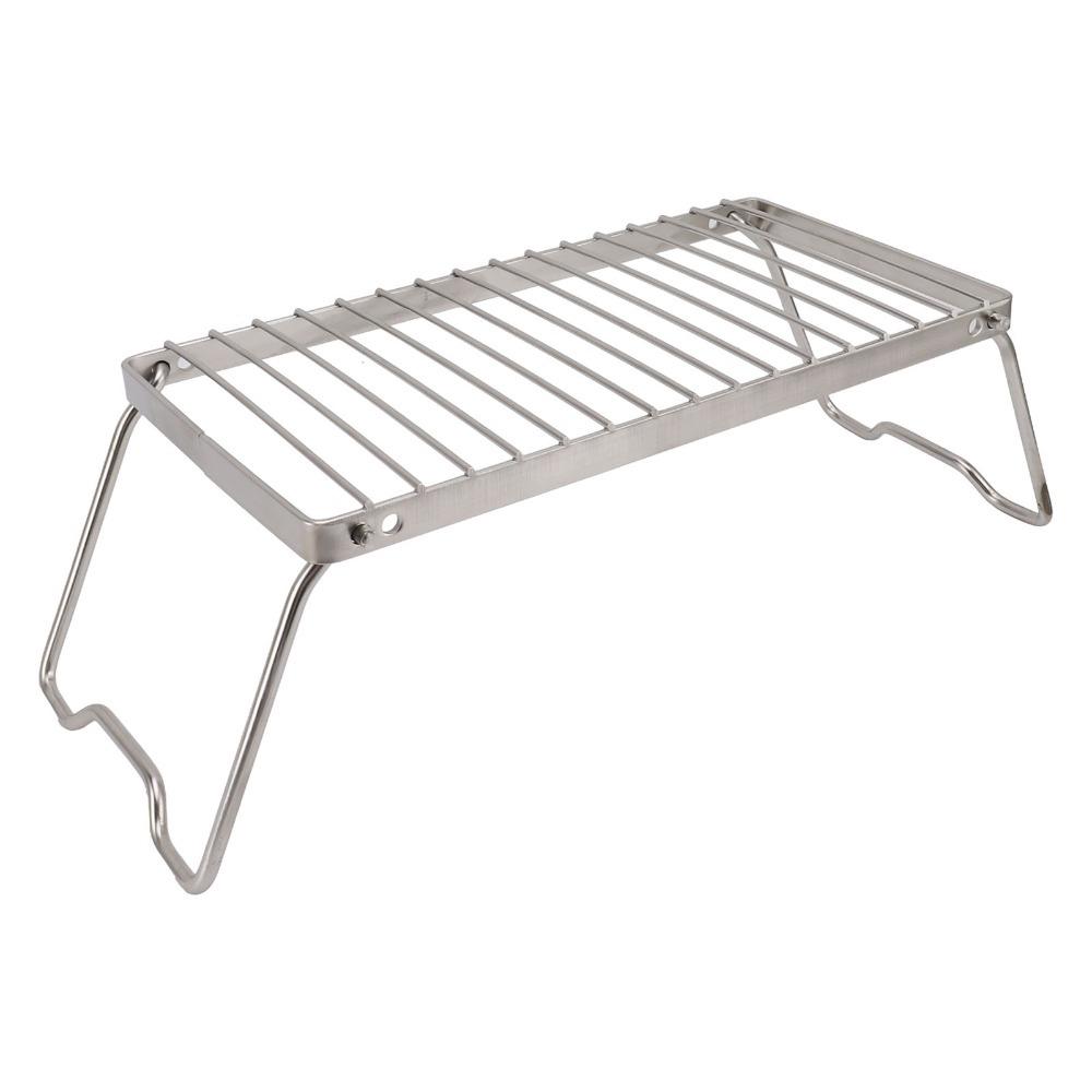 Portable Backpacking Grill Stainless Steel Campfire Grill Camp Fire Cooking Racks  Camp Fire Picnic