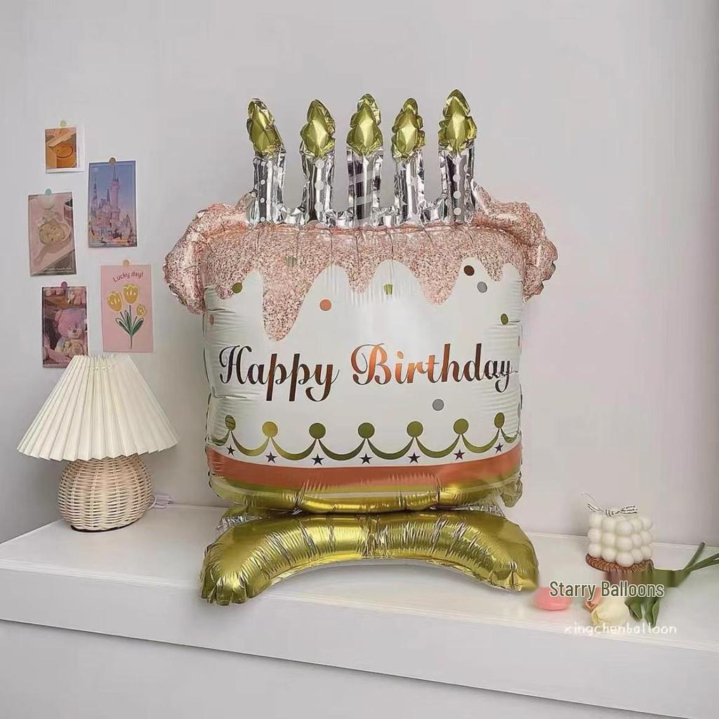 1st Birthday Party Decoration Set - Cake, Balloons & Props for Boys & Girls