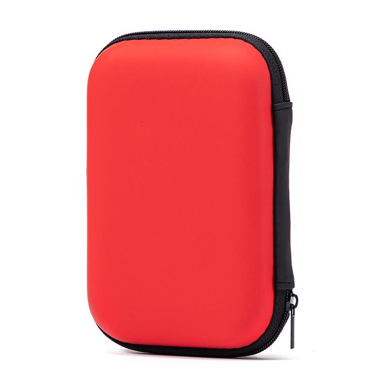 PU Neutral Hard Drive, Earphone, Data Cable, Charger, and Power Bank EVA Storage Bag for WD