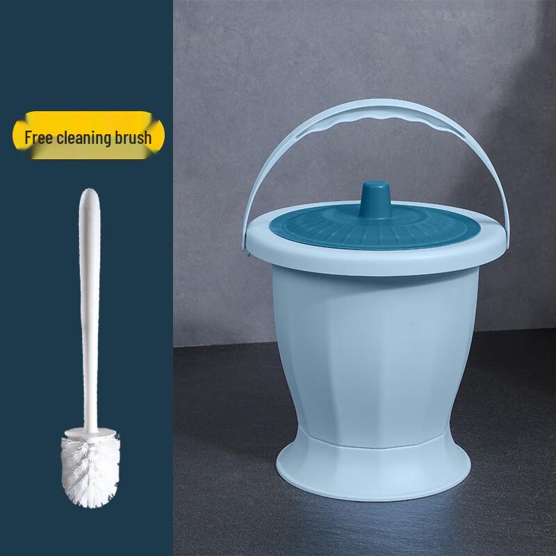 Portable Adult & Child Urinal with Lid and Brush