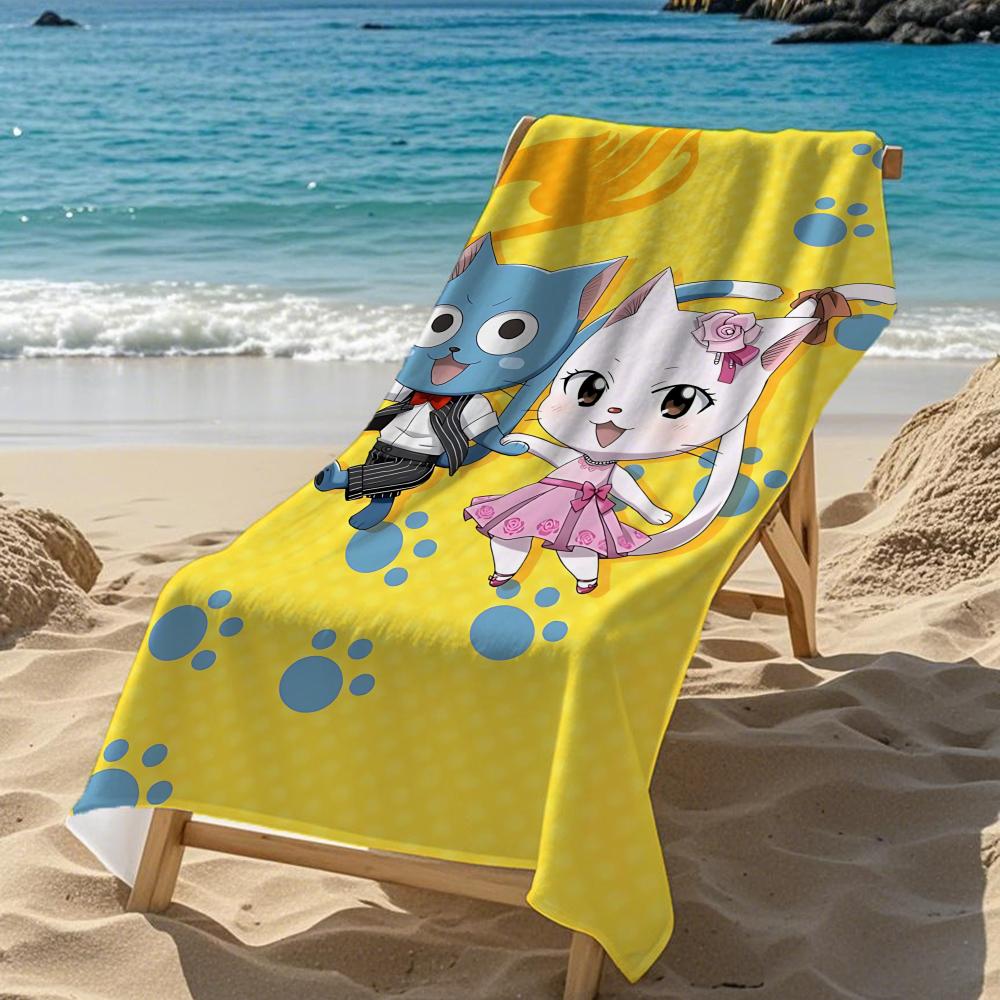 Fairy Tail Towel Five-Star Hotel Quality Eco-Friendly Ultra Soft Thick Towels & Beach Towels