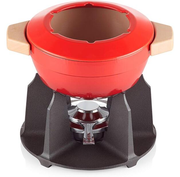 Fondue Le Creuset Cast Iron Fondue Set Cherry Red (60612000602460)