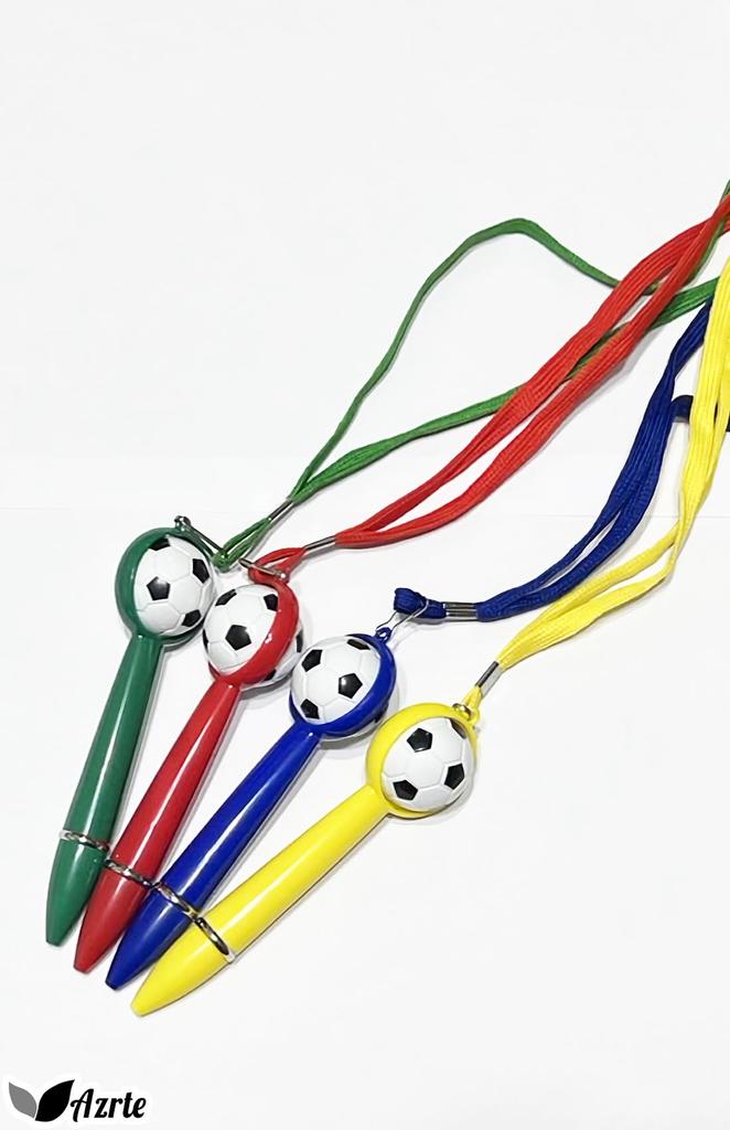 Ballpoint Pen Stationery Writing Instruments Interesting Soccer Green Soccer Ball 304 Green Set of 10 [AZULTE]