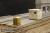 PLUM scale railway facility peripheral equipment relay unpainted assembly plastic kit resale MS058 1/80 box/cubicle