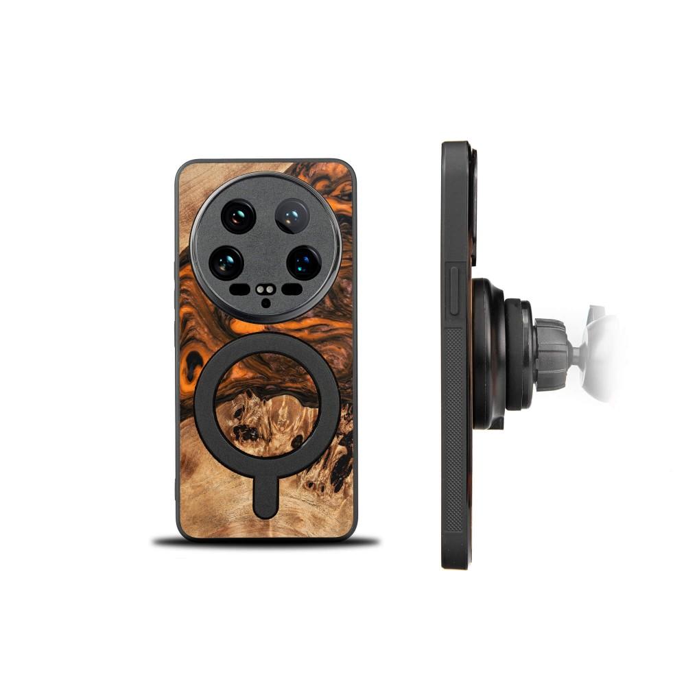 Bewood Unique case for Xiaomi 14 Ultra - Orange with MagSafe