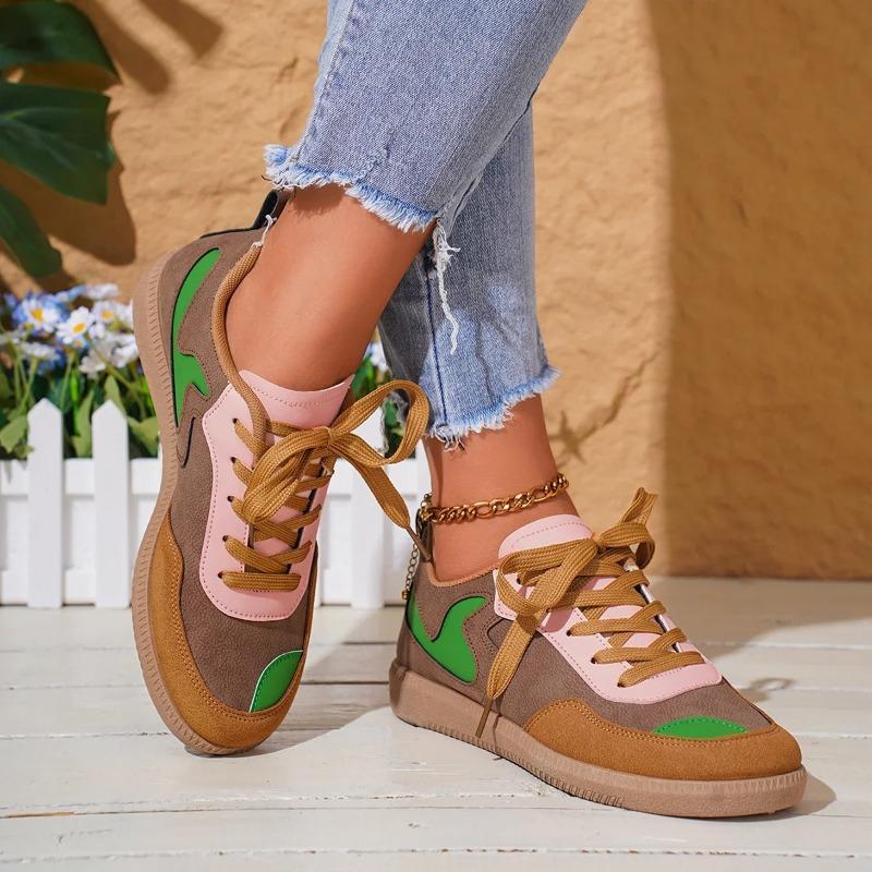 Fashion Plus Size New Ladies Sneakers Soft-soled Comfortable Shoes Women Leisure Flat Walking Shoes Tenis Feminino Zapatillas Mujer