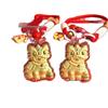 999 Gold National Trend Lion Pendant Keychain: Festive Wealth & Joy Ornament