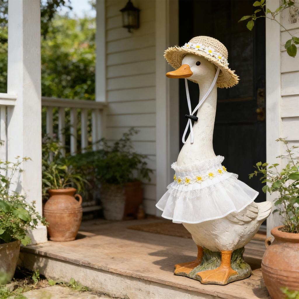 Porch Costume Sunflower Suit Farm Yard Decoration Outdoor Festival Dress