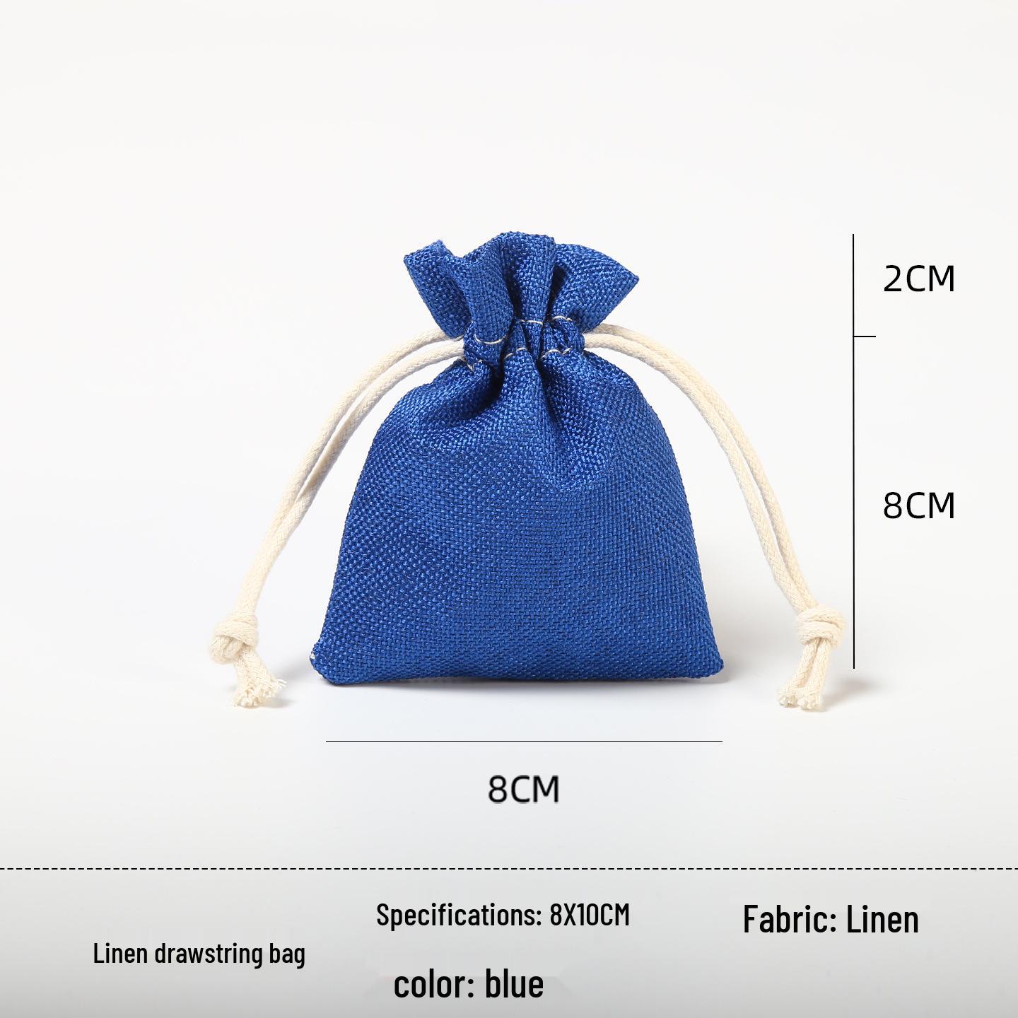 Custom Drawstring Wenwan, Cotton, Linen, or Rice Bag