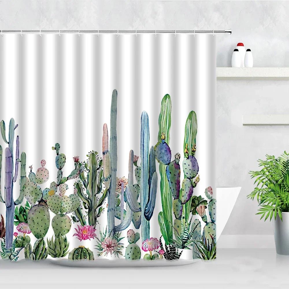 Duschvorhang Garten Bunte Blumen Natürliche Landschaft 3D Wasserdichtes Gewebe Badezimmer Vorhänge Badezimmer Zubehör Badezimmer Dekor