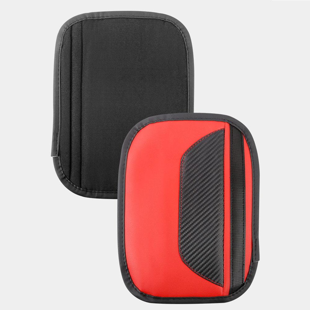 Car Seat Belt PU Leather Safety Seat Belt Breathable Protection Interior Auto Accessories Car Shoulder Cover Padding Pad