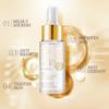 LAIKOU 24K Gold Schnecke Anti-Aging Gesichtsserum Hyaluronsäure Whitening Essence Nicotinamid Feuchtigkeitsspendend Aufhellen Straffen Sie die Haut