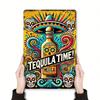 SHEIN Vintage Metal Tin Sign Day of the Dead Mexican Pub Garage Man Cave Wall Decor Home Bar Kitchen Rustic Decor