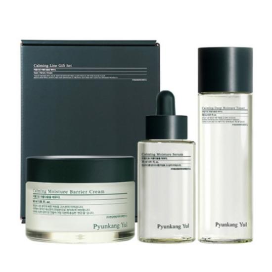 

a0295 Pyunkang Yul Calming Line Basic Skincare Gift Set — Toner 150 ml + Cream 50 ml + Serum 30 ml Pyunkang Yul Calming Line Basic Skincare Gift Set