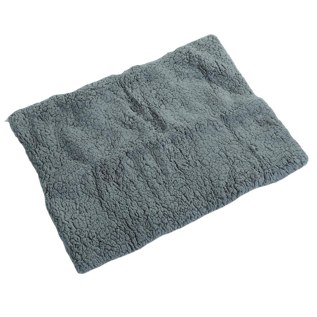 Warm Pet Pad Comfortable Plush Dog Sleeping Bed Mat Anti Slip Soft Cat Pad for Cold Weather