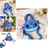 Lilo Stitch Plush Handbag For Girls Cute And Soft Travel Shoulder Bag