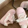 Pink shell head classic bread shoes women's autumn new student little white shoes versatile casual board shoes