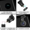 12V 48W USB Charger Outlet Waterproof Charger Socket PD Type C and QC3.0 USB Port USB Socket for Car Boat Marine Truck
