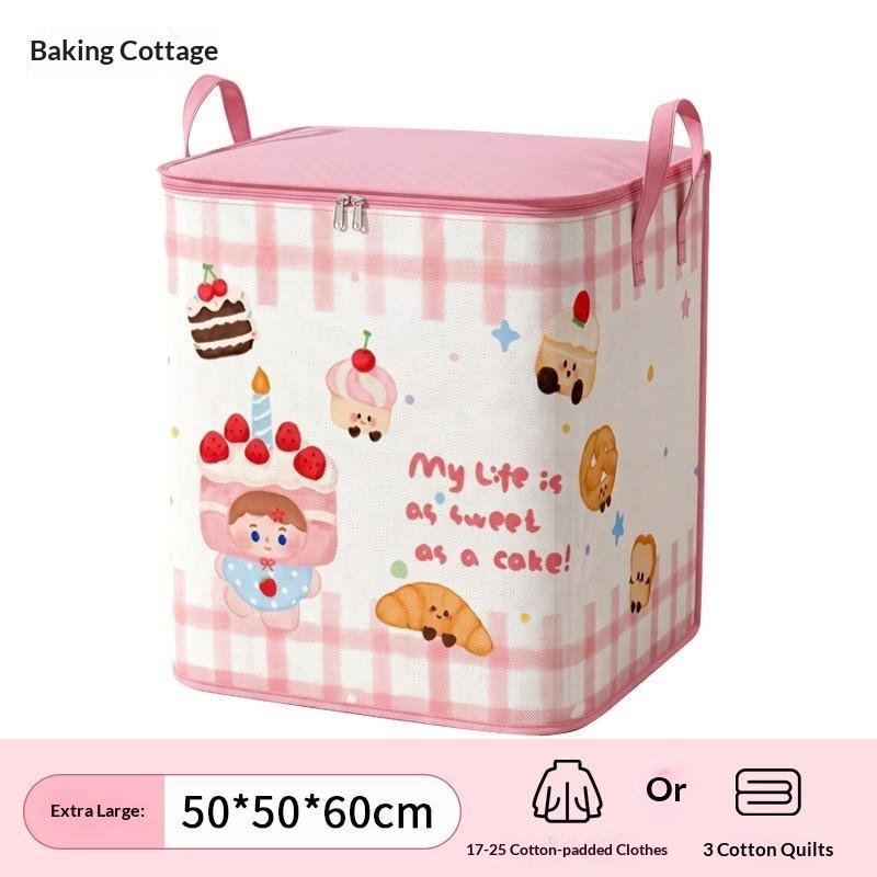 With Handles Quilt Clothes Storage Bag Large Capacity Storage Containers Clothes Storage Bins Dustproof Clothes Organizer