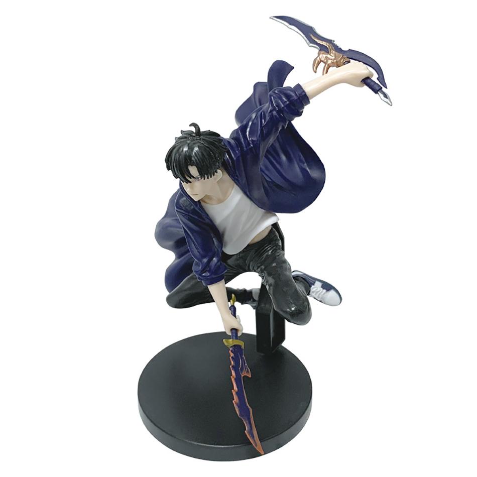 Sell Solo Leveling Shadow King Sung Jinwoo Cheng Xiaoyu Handheld Model Desktop Ornament Action Figure Anime Collection Gift