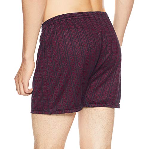 BROS Men's GT7802 Open-Front Trunks, Red, Size LL (equivalent to Japanese size 2L)