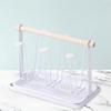 Saving Space Iron Mug Holder Cup Rack Golden Tea Cup Storage Shelf Useful Glass Cup Stand  Kitchen